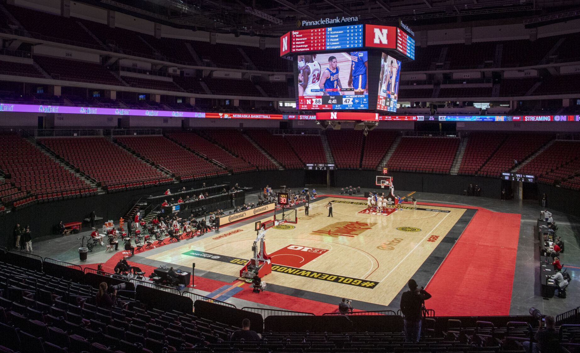 Basketball without fans